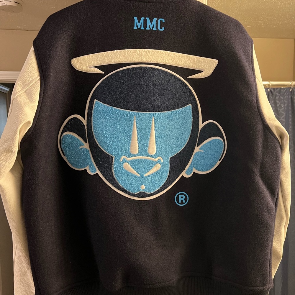 Black and Blue Varsity Jacket